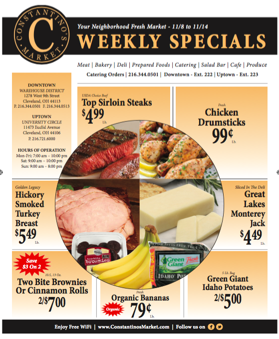 Weekly Specials – Constantinos Market